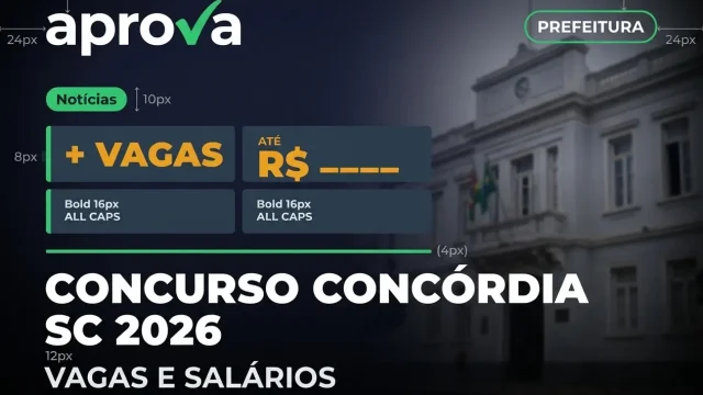 Concurso Prefeitura de Concórdia SC 2026: Edital FEPESE com Vagas na Saúde!