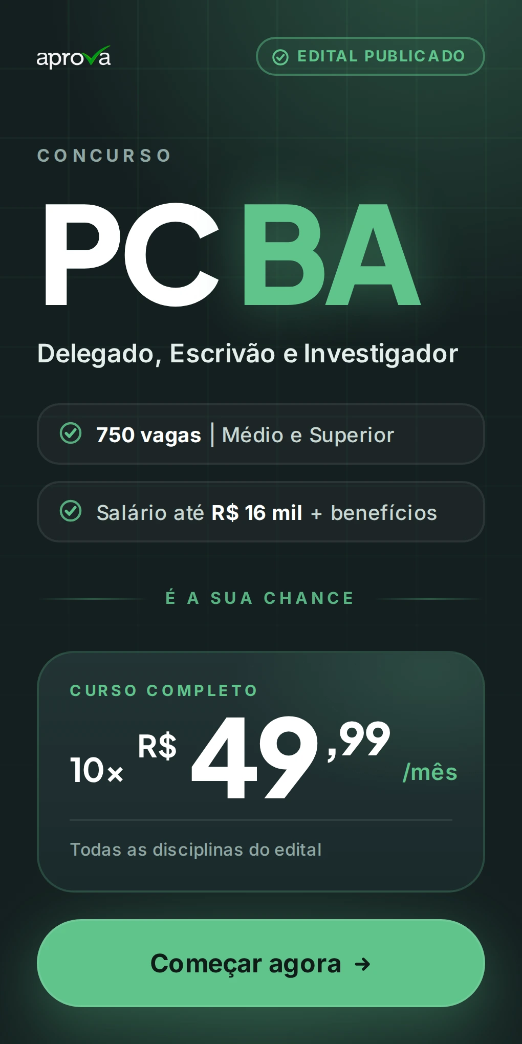 Curso para Concurso PC BA