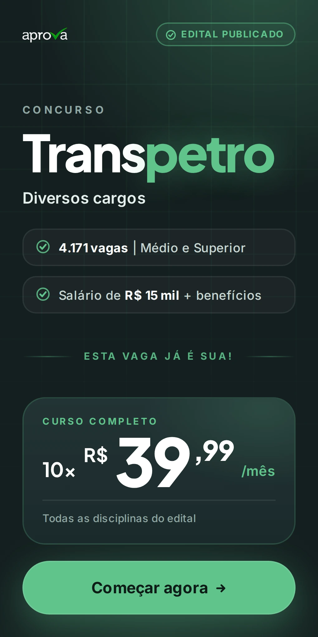 Curso para Concurso Transpetro