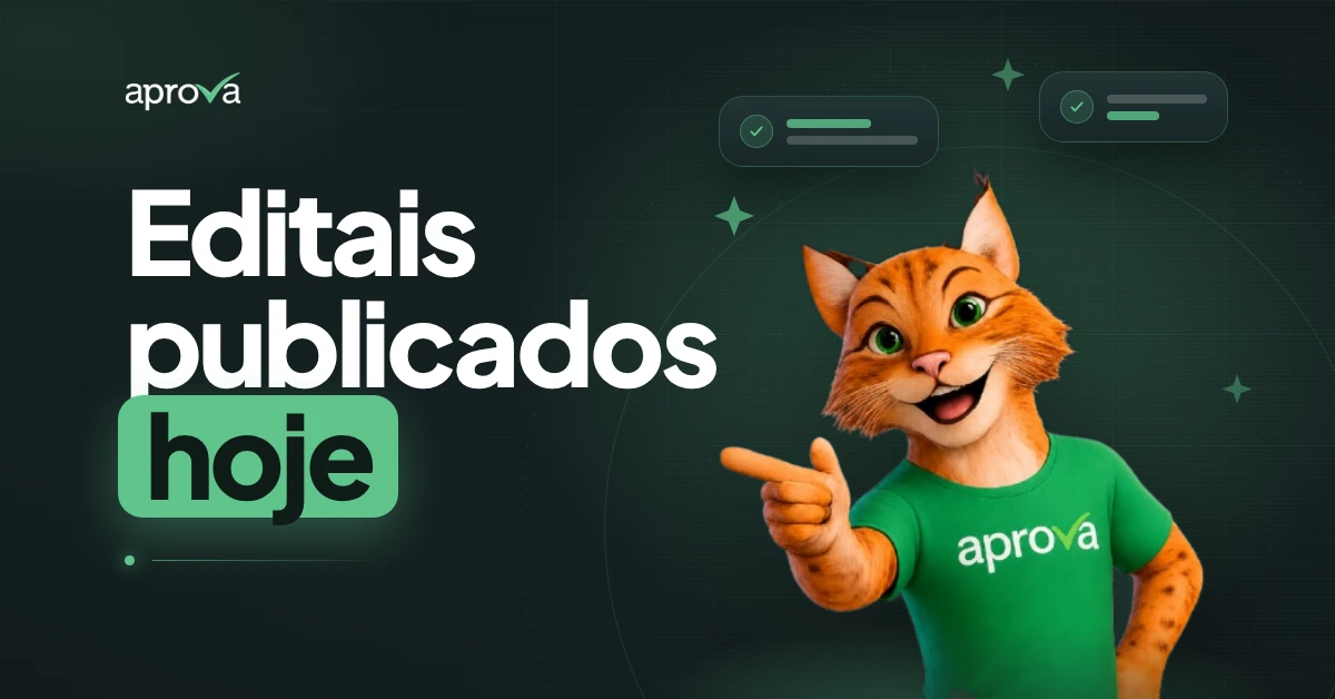 Notícia: Editais publicados: Fique por dentro e não perca a chance de ter em mãos as principais informações. Acesse nosso blog!