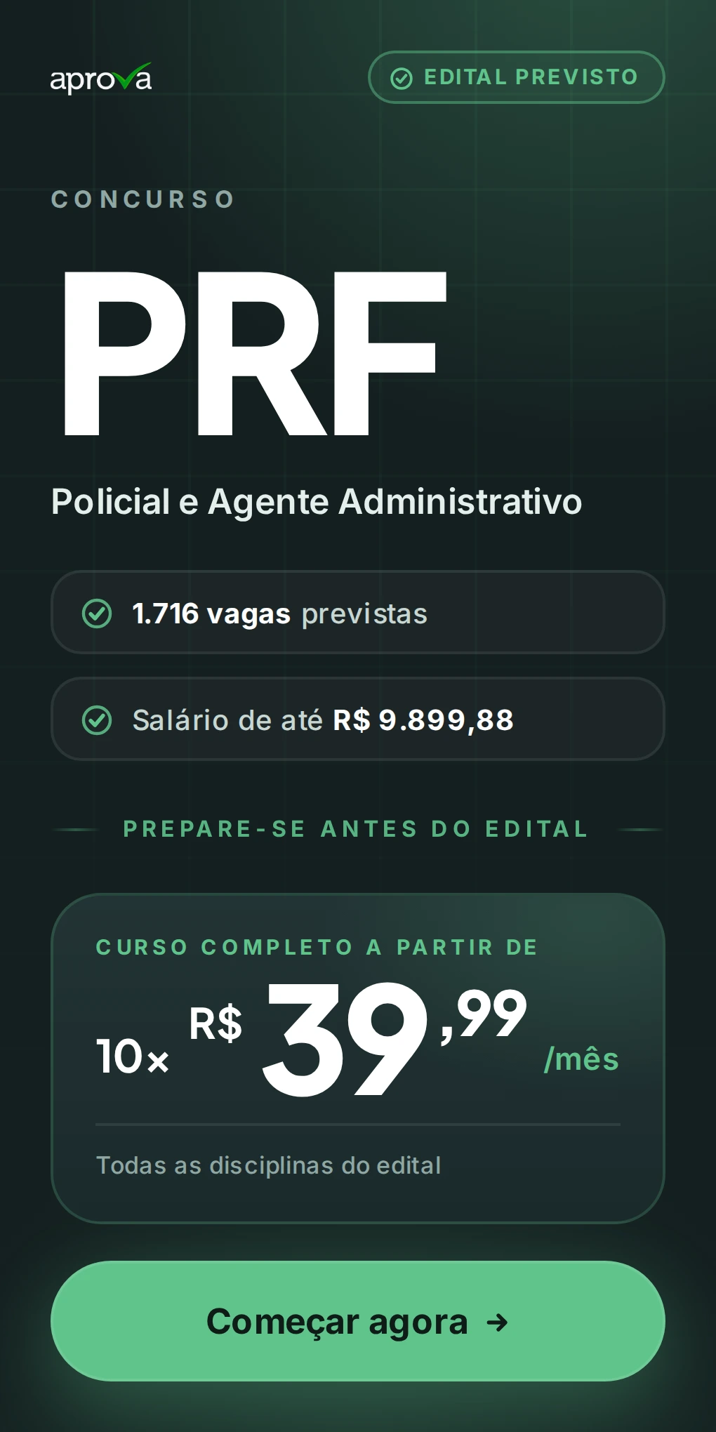 preparatório concurso prf