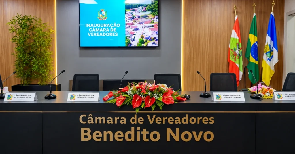 Concurso Câmara de Benedito Novo SC abre vagas até R$ 3,4 MIL