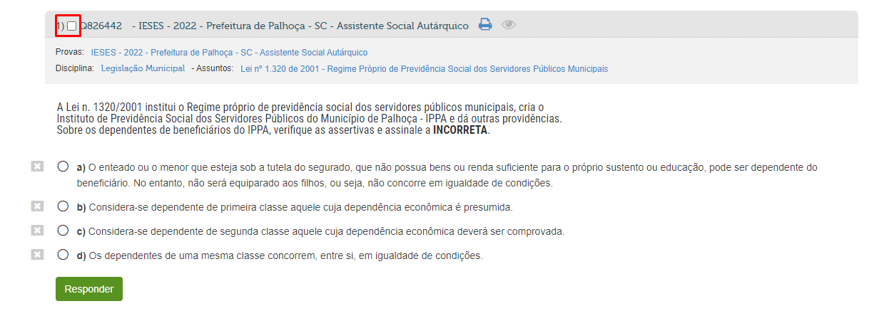 Pergunta frequente sobre caderno
