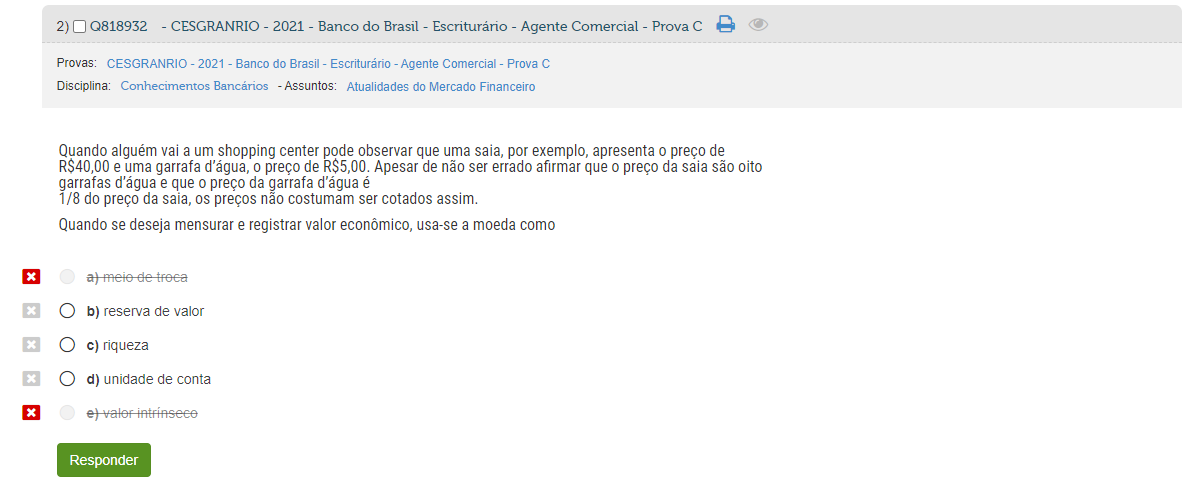 Pergunta frequente sobre funcionalidade