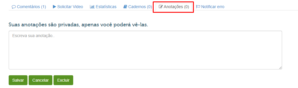 Pergunta frequente sobre funcionalidade